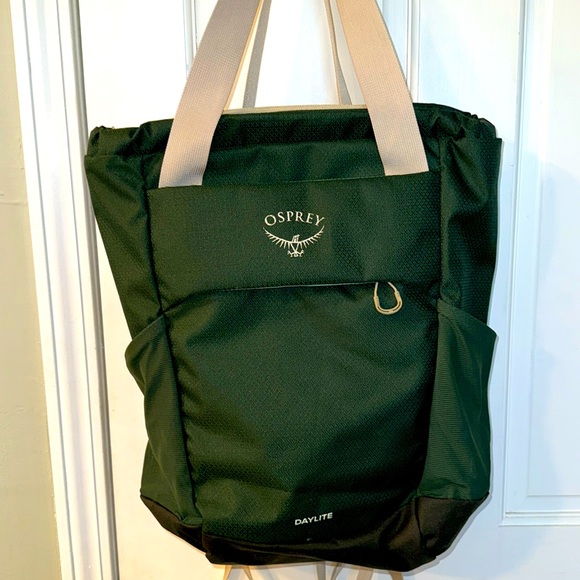 OSPREY Handbags - OSPREY Green Daylite Backpack